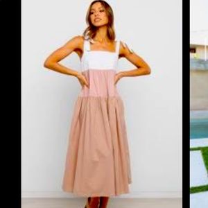 Tiered midi dress Petal & Pup